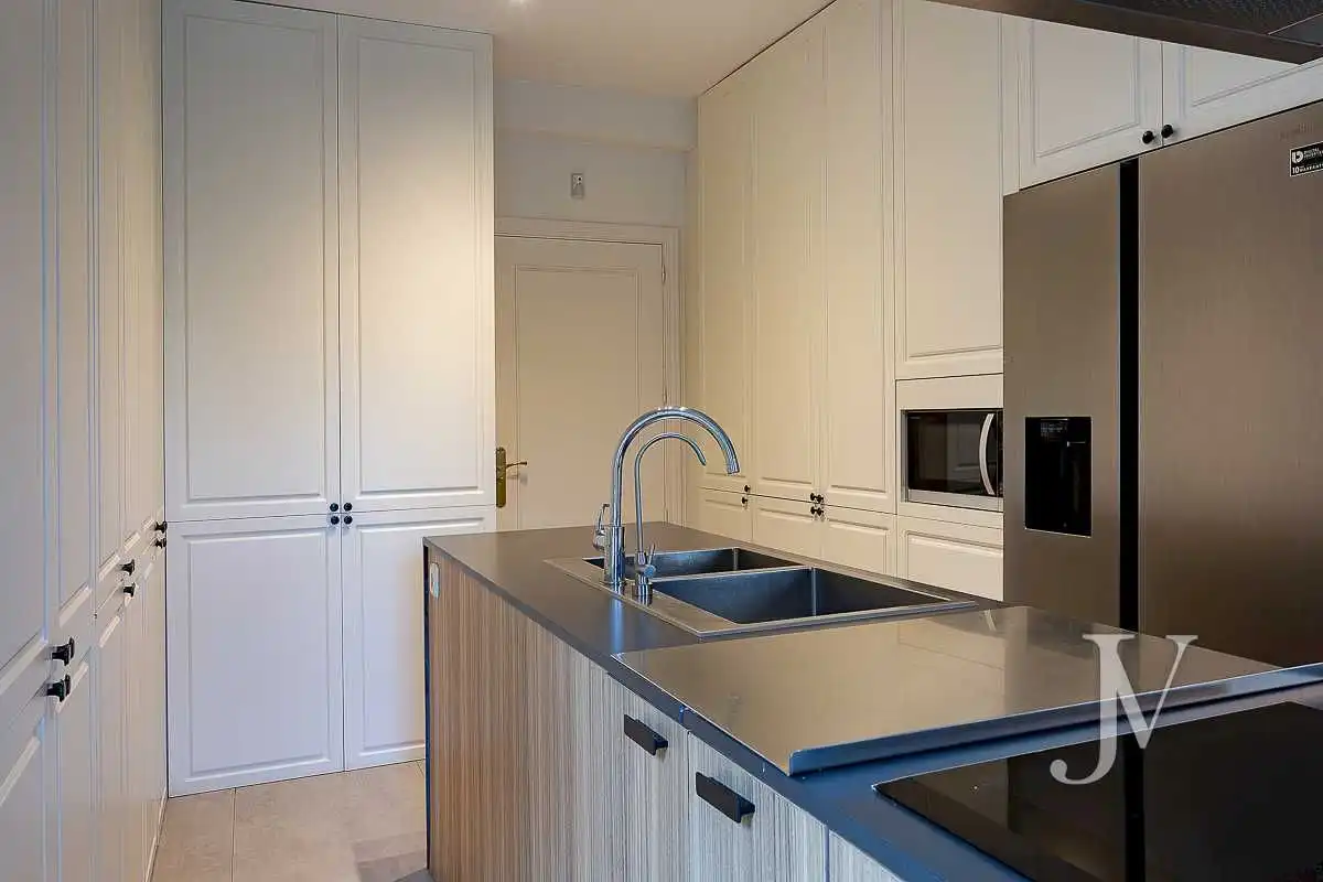 Cocina de Casa o chalet en venta en Ciudalcampo con Aire acondicionado, Calefacción y Jardín privado