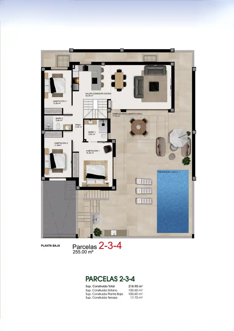 House with pool for sale in Calle Castellón, imagen 5