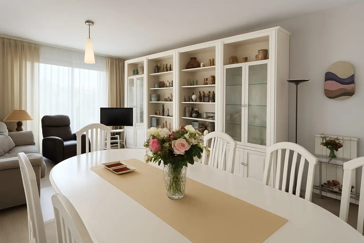 Menjador de Apartament en venda en Sant Joan d'Alacant amb Aire condicionat, Calefacció i Terrassa