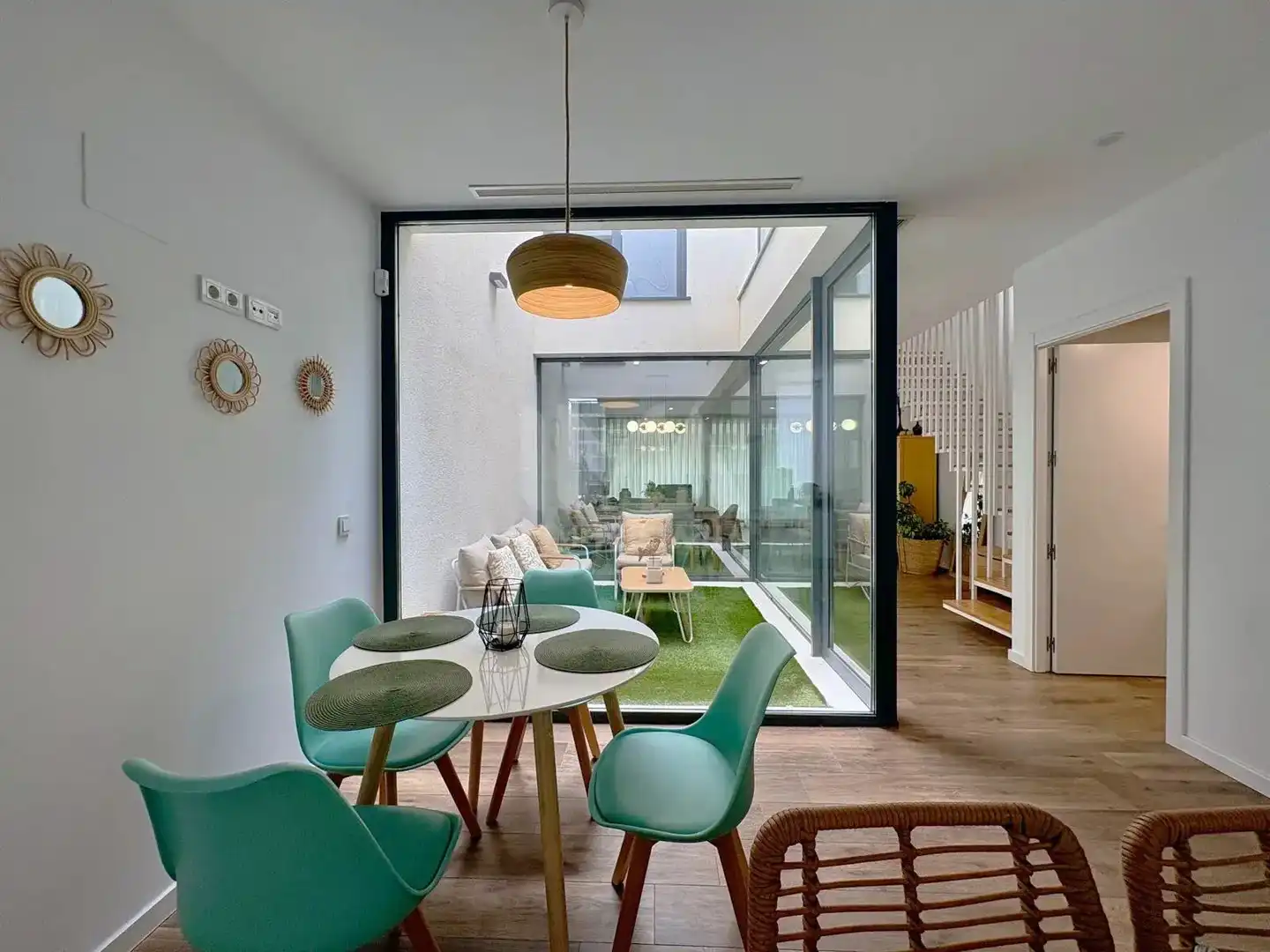 Terrace of Detached homes for rent in L'Eliana  with Air Conditioner, Heating and Private garden