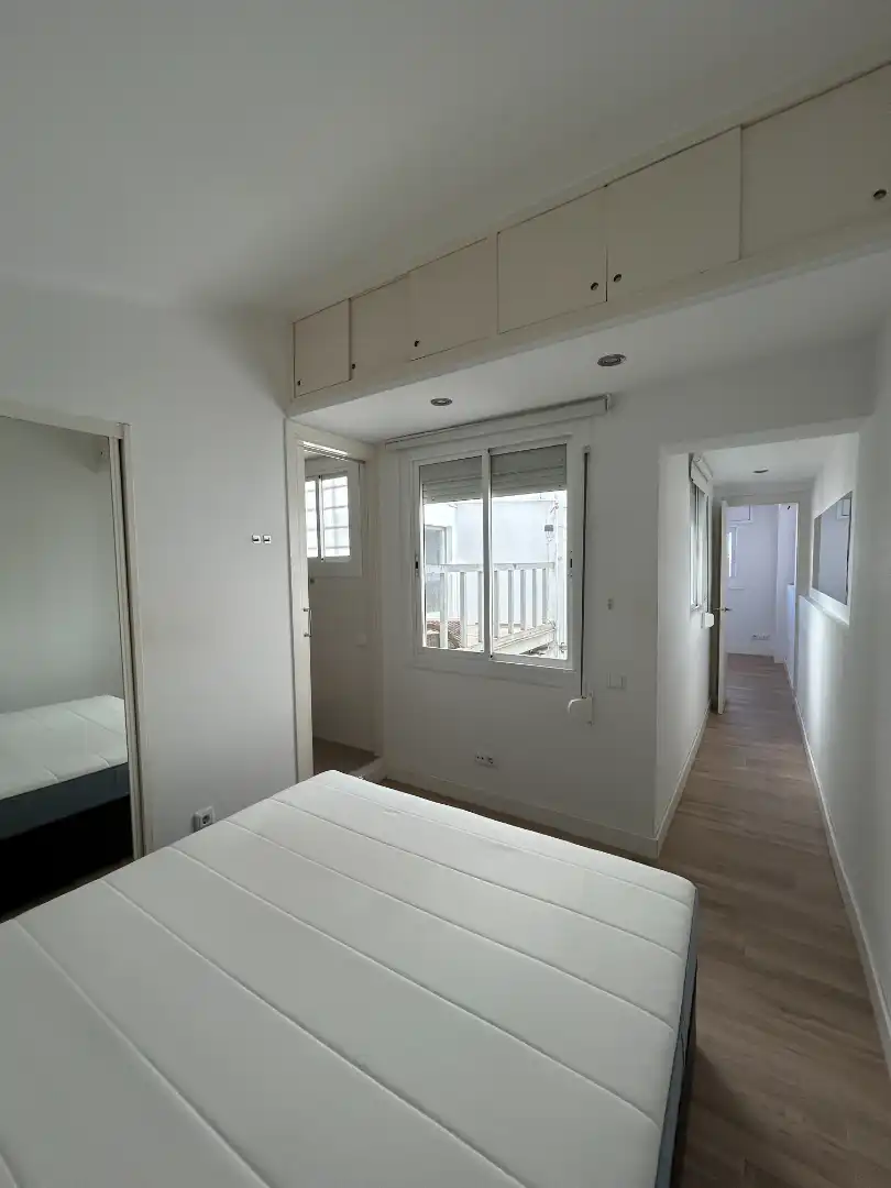 Habitación de Apartamento de alquiler en Barcelona con Aire acondicionado, Calefacción y Terraza