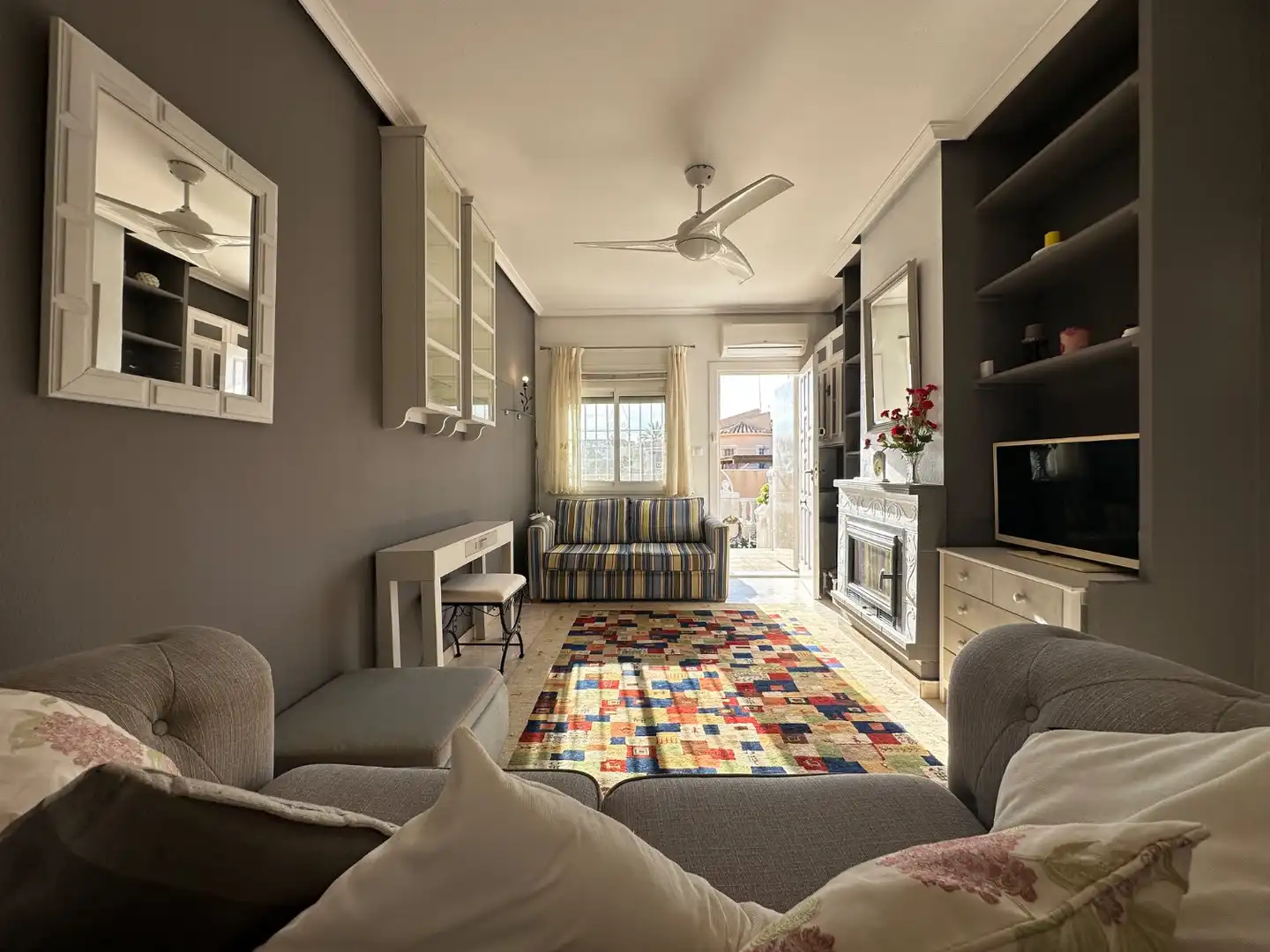 Sala de estar de Casa o chalet en venta en Orihuela con Aire acondicionado, Trastero y Piscina