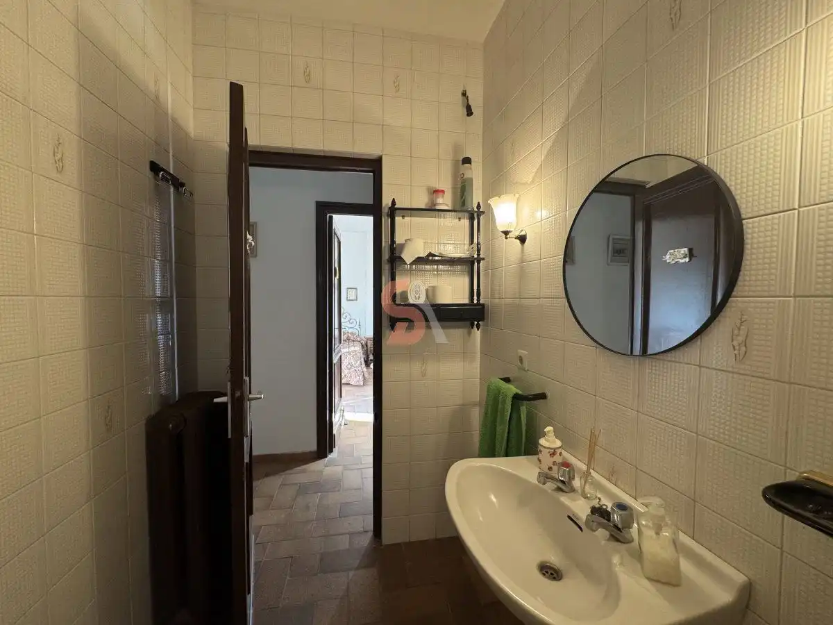 Baño de Casa o chalet en venta en Alcazarén con Calefacción, Terraza y Trastero