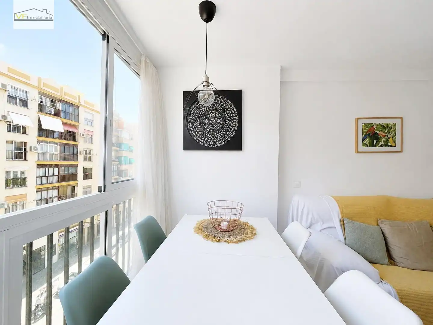 Dining room of Flat for sale in Málaga  with Balcony