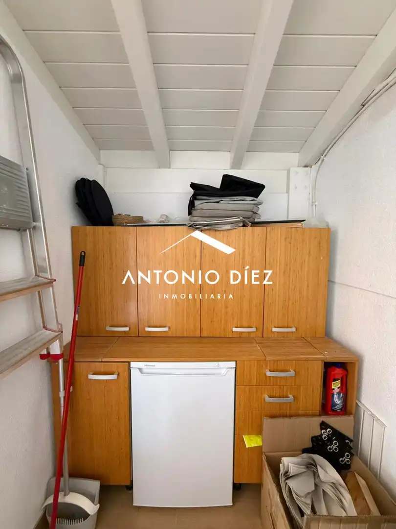 Kitchen of Attic for sale in Aspe  with Air Conditioner, Terrace and Storage room