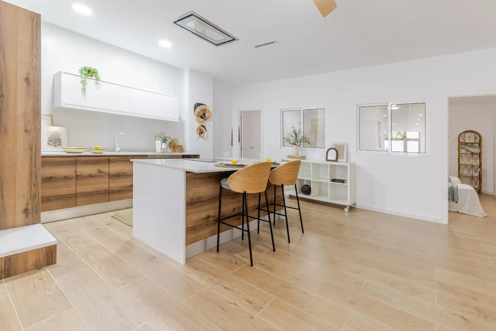 Cocina de Planta baja en venta en Bonrepòs i Mirambell con Aire acondicionado