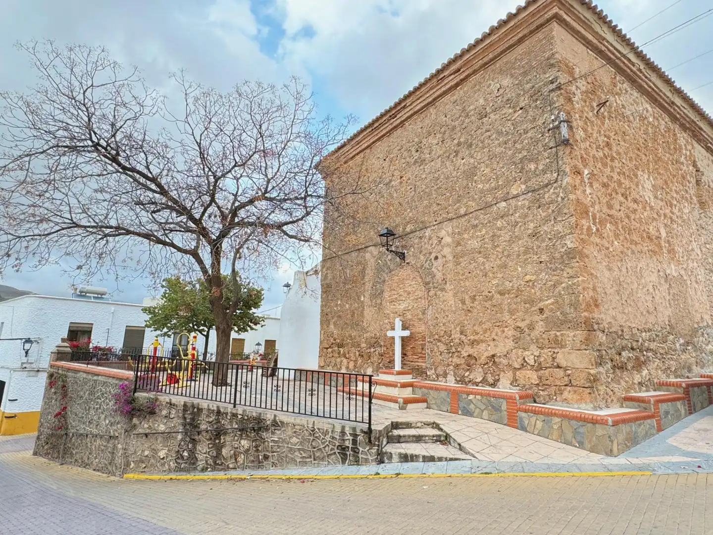 Exterior view of Flat for sale in Padules  with Air Conditioner, Heating and Terrace