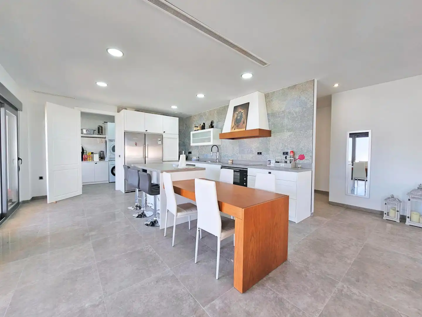 Cocina de Casa o chalet en venta en Cartagena con Terraza, Piscina y Amueblado