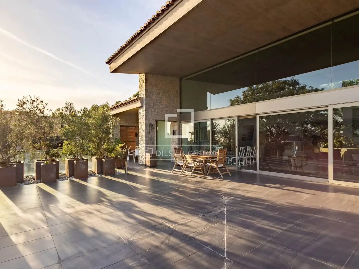 Terraza de Casa o chalet en venta en Sagunto / Sagunt con Aire acondicionado, Calefacción y Jardín privado