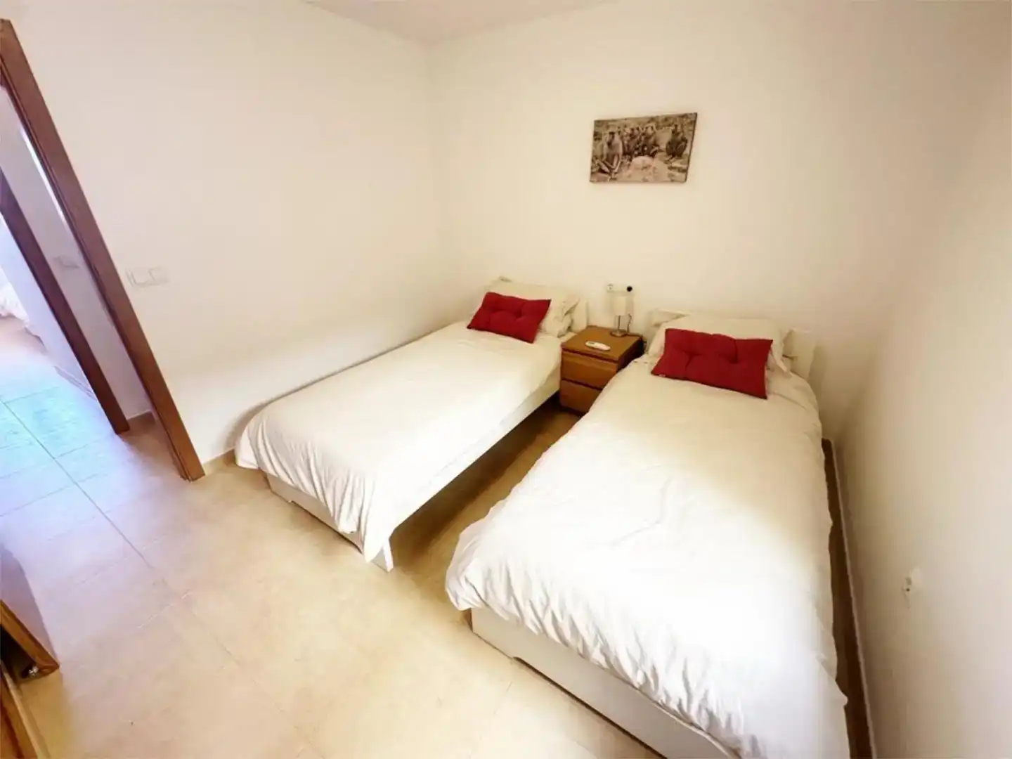 Schlafzimmer von Wohnung zur Miete in Torre-Pacheco mit Klimaanlage und Balkon