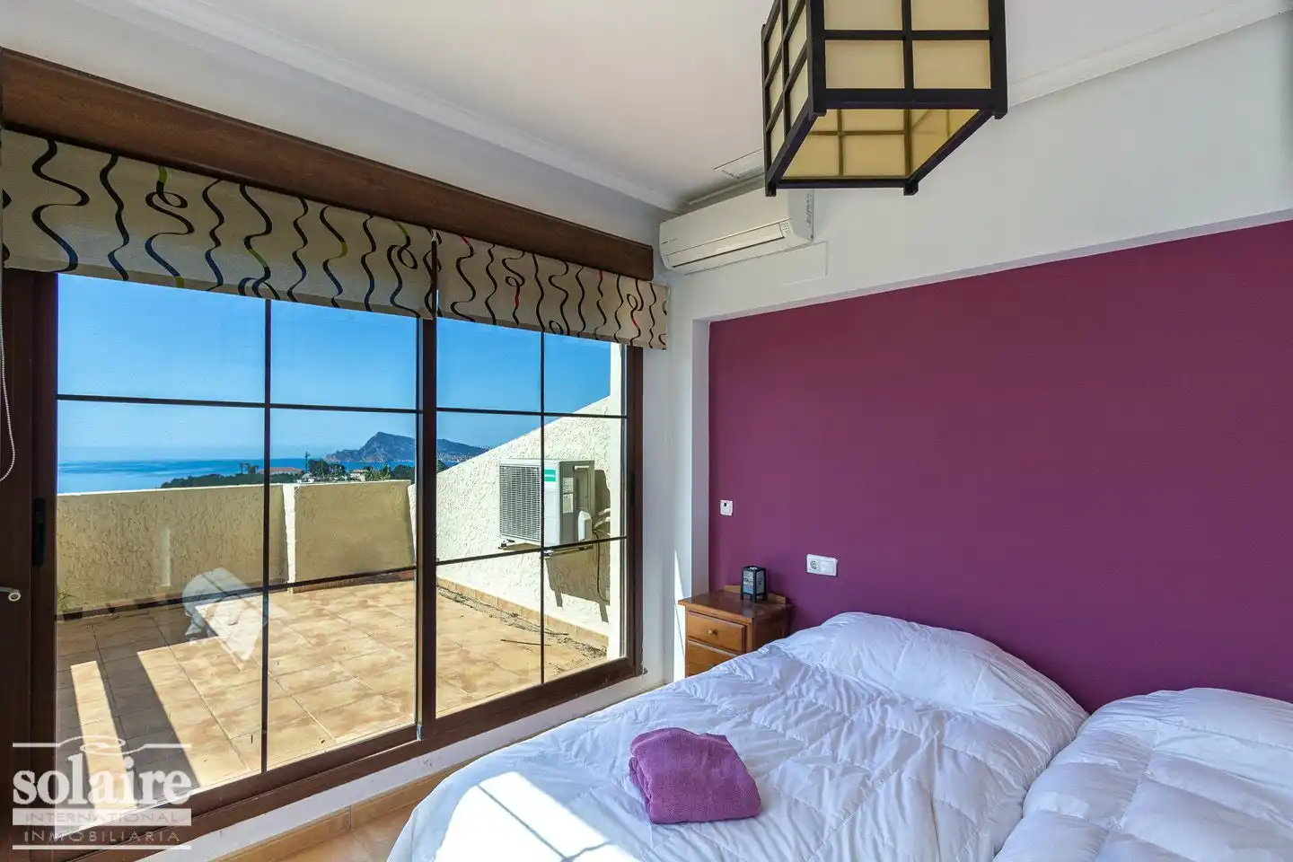Habitación de Casa adosada de alquiler en Altea con Aire acondicionado, Calefacción y Terraza