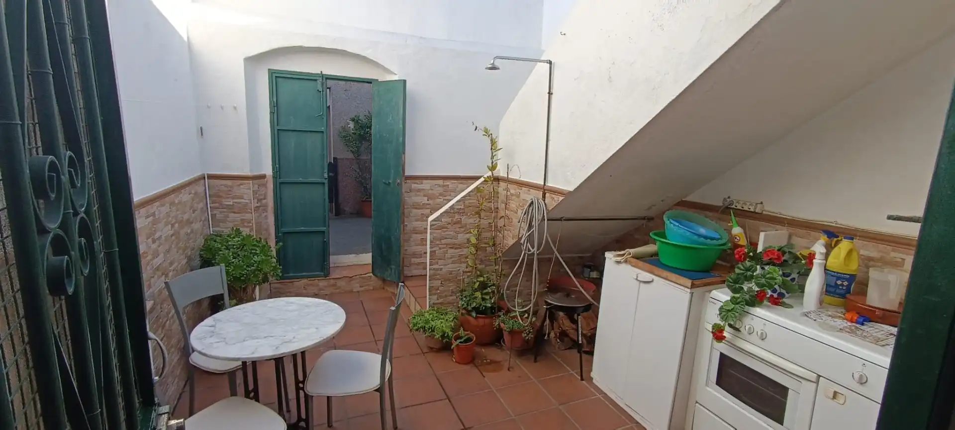 Terrasse von Einfamilien-Reihenhaus zum Verkauf in Tarifa