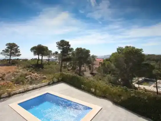 Piscina de Àtic de lloguer en Altea amb Aire condicionat, Jardí privat i Traster
