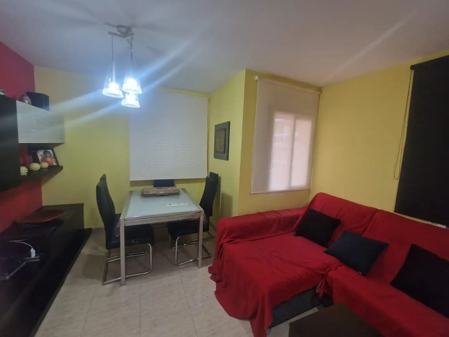 Sala d'estar de Pis en venda en La Ràpita amb Terrassa, Moblat i Balcó