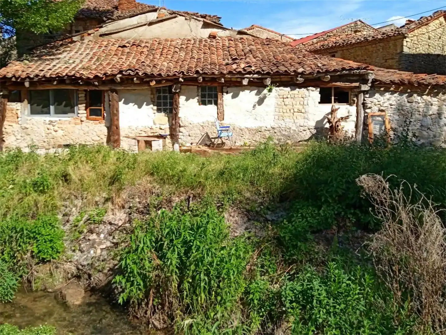 Vista exterior de Casa adosada en venda en Santibáñez del Val