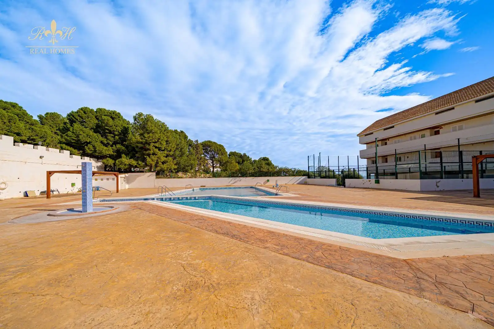 Schwimmbecken von Dachboden zum Verkauf in Altea mit Klimaanlage, Heizung und Schwimmbad