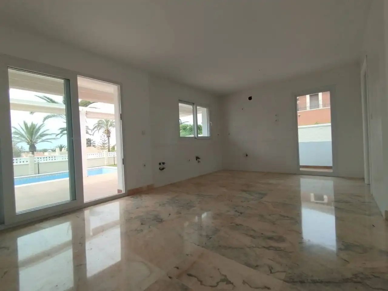 Sala de estar de Casa o chalet en venta en El Ejido con Aire acondicionado, Calefacción y Jardín privado