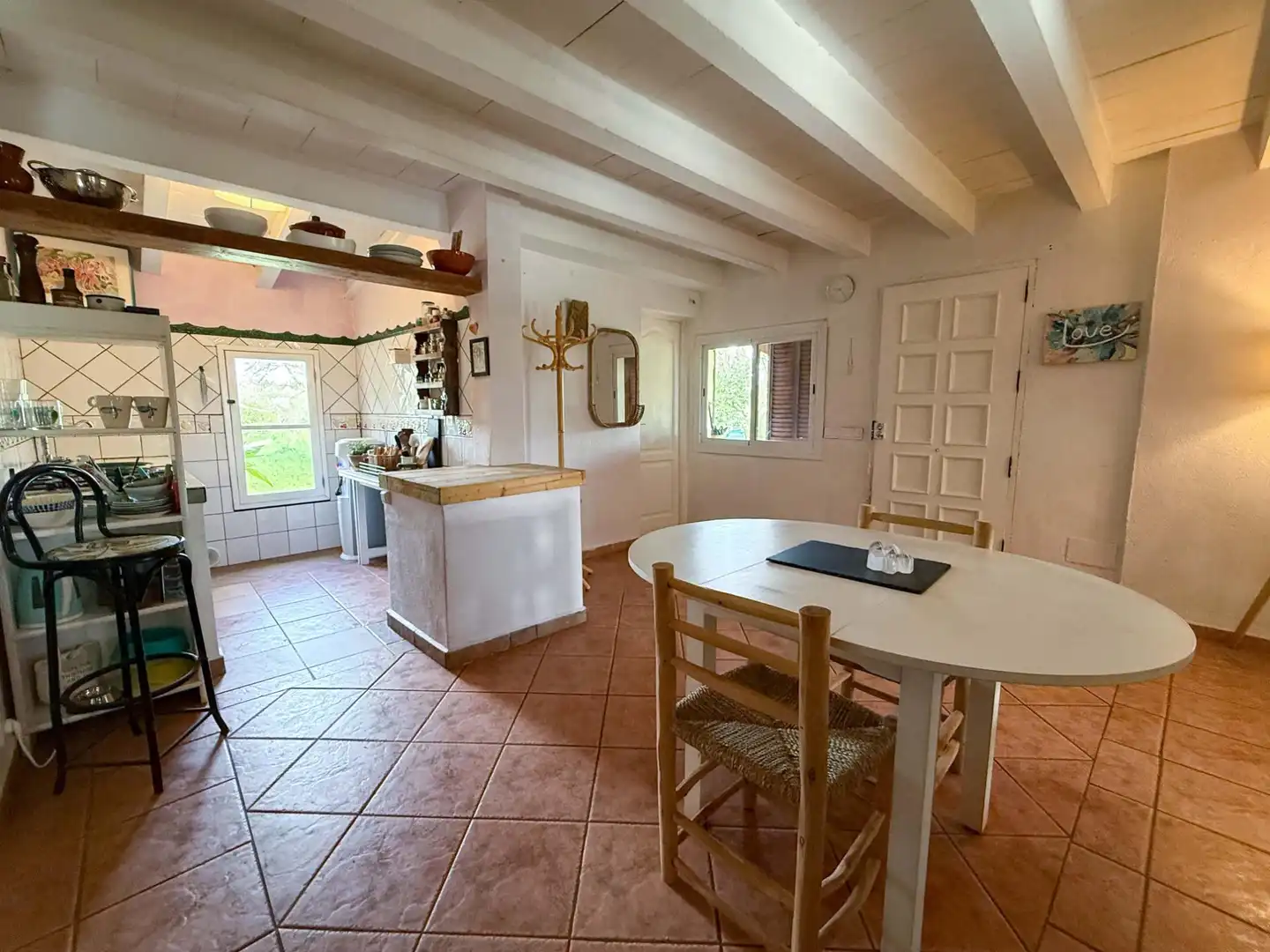 Küche von Country house zum Verkauf in Santa Margalida mit Terrasse