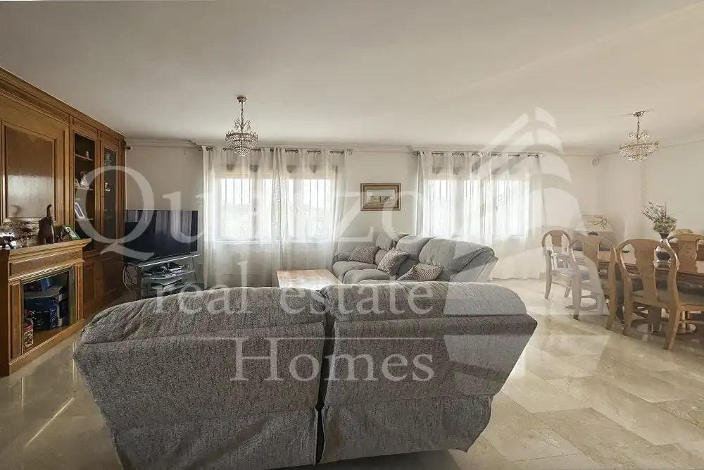 Living room of Houses for sale in Villaviciosa de Odón  with Air Conditioner, Heating and Private garden