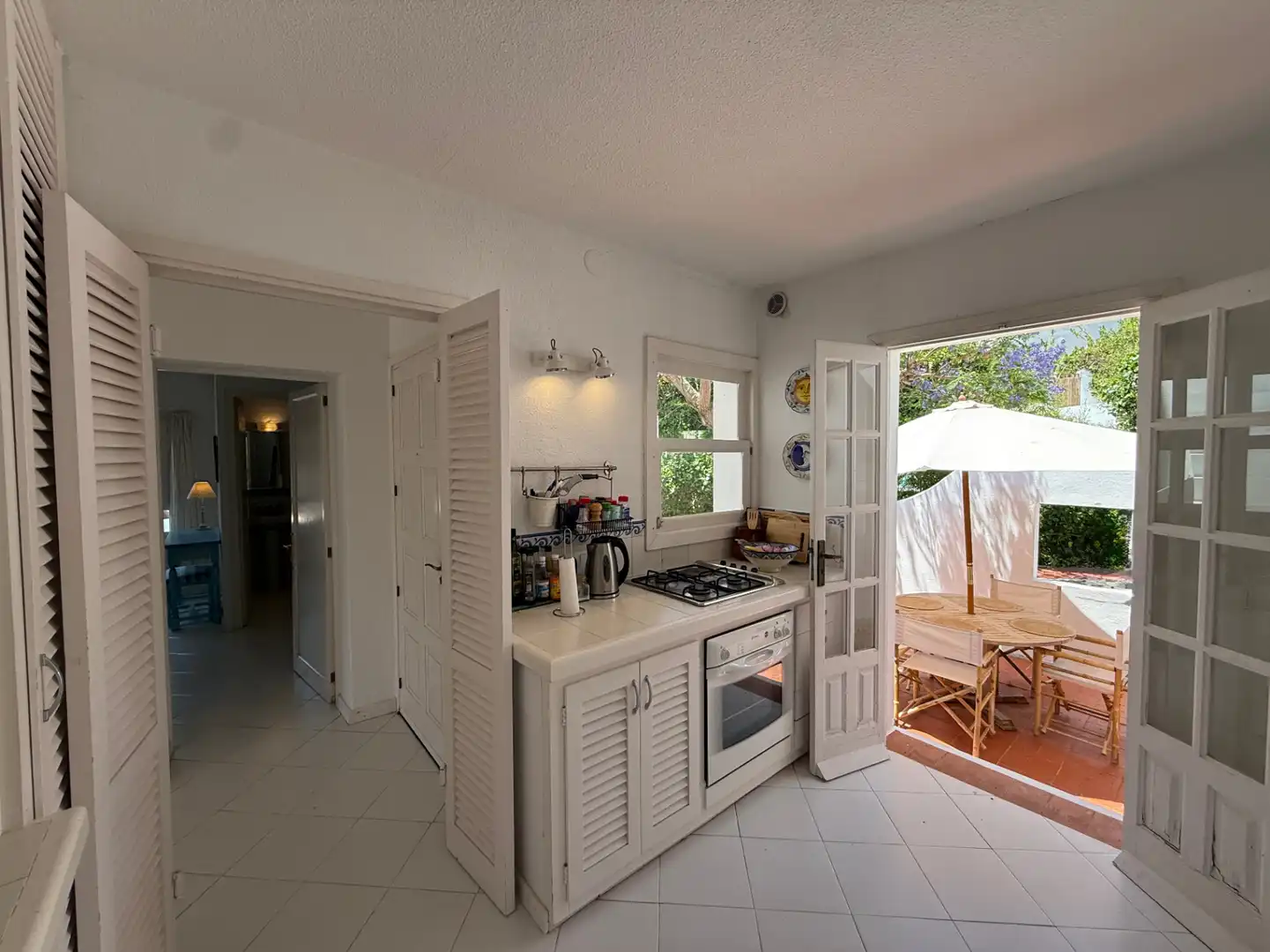 Kitchen of Houses for sale in Santa Eulària des Riu  with Air Conditioner, Heating and Terrace