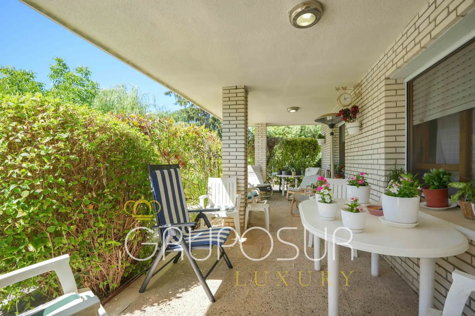 Jardín de Casa o chalet en venta en Villanubla con Aire acondicionado, Calefacción y Jardín privado
