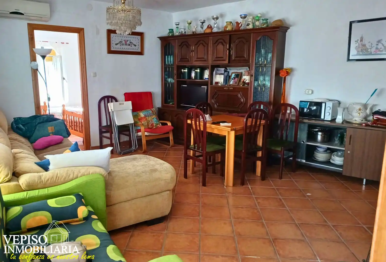 Sala d'estar de Casa o xalet en venda en Torralba de Oropesa amb Aire condicionat, Calefacció i Jardí privat
