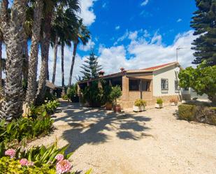 Exterior view of House or chalet for sale in Elche / Elx  with Private garden, Terrace and Storage room