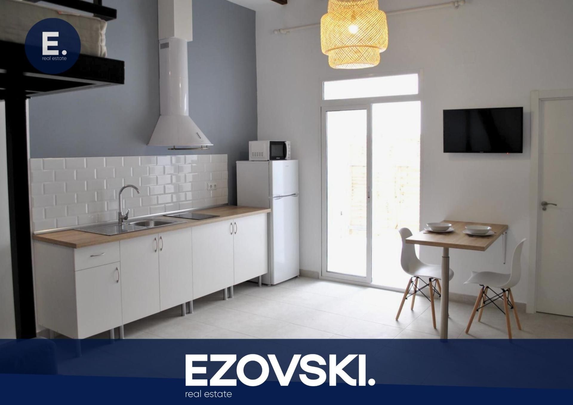 Cocina de Estudio de alquiler en Alicante / Alacant