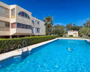 Swimming pool of Flat for sale in Málaga Capital  with Air Conditioner, Heating and Private garden