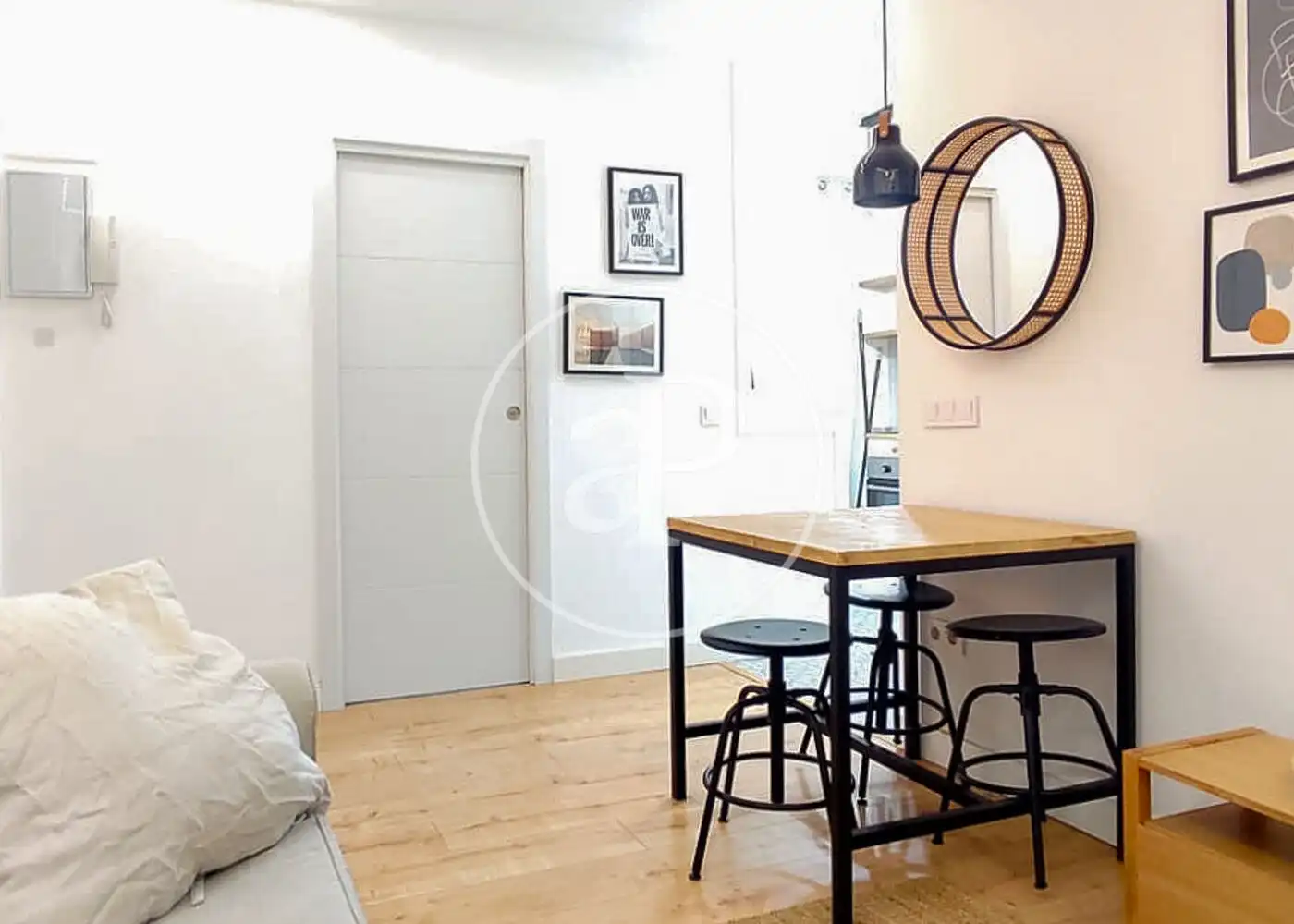 Dining room of Flat for rent in Madrid  with Heating and Furnished
