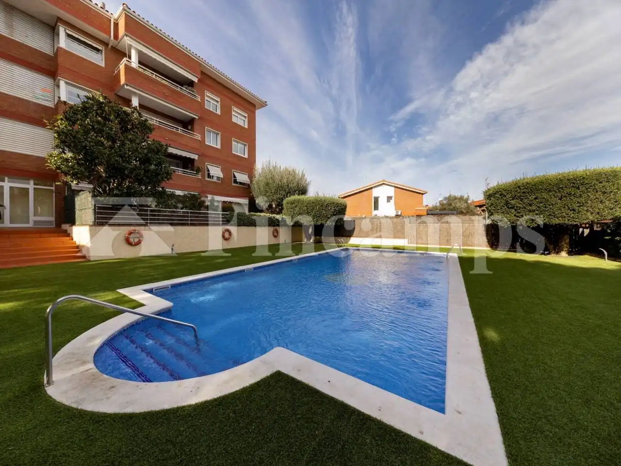 Swimming pool of Flat for sale in Sant Quirze del Vallès  with Air Conditioner, Heating and Parquet flooring