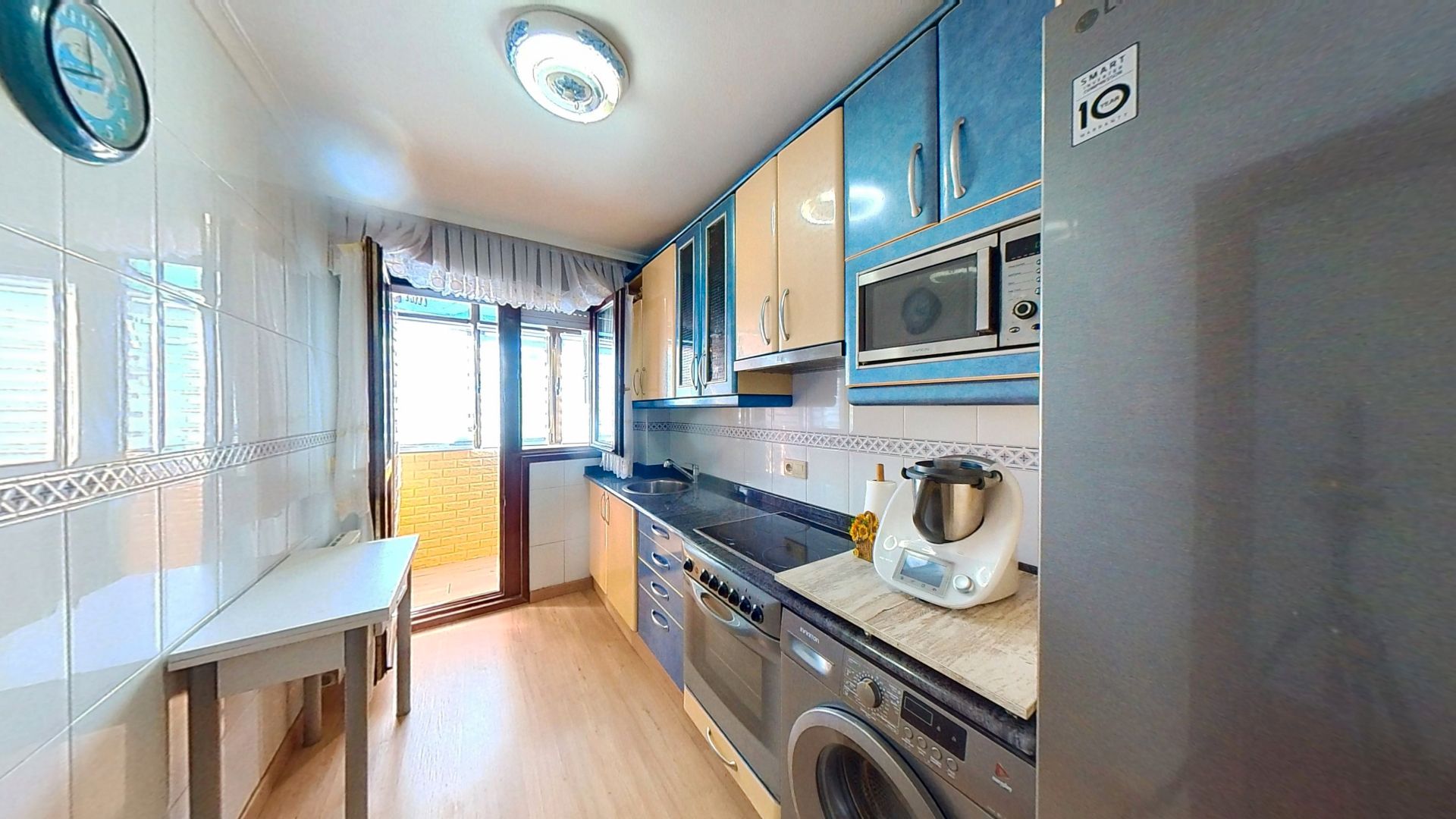 Kitchen of Apartment for sale in Suances  with Heating, Furnished and Balcony