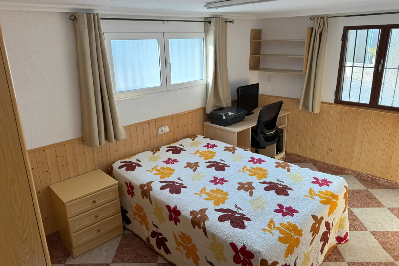 Schlafzimmer von Country house zum Verkauf in Callosa de Segura mit Klimaanlage, Heizung und Privatgarten