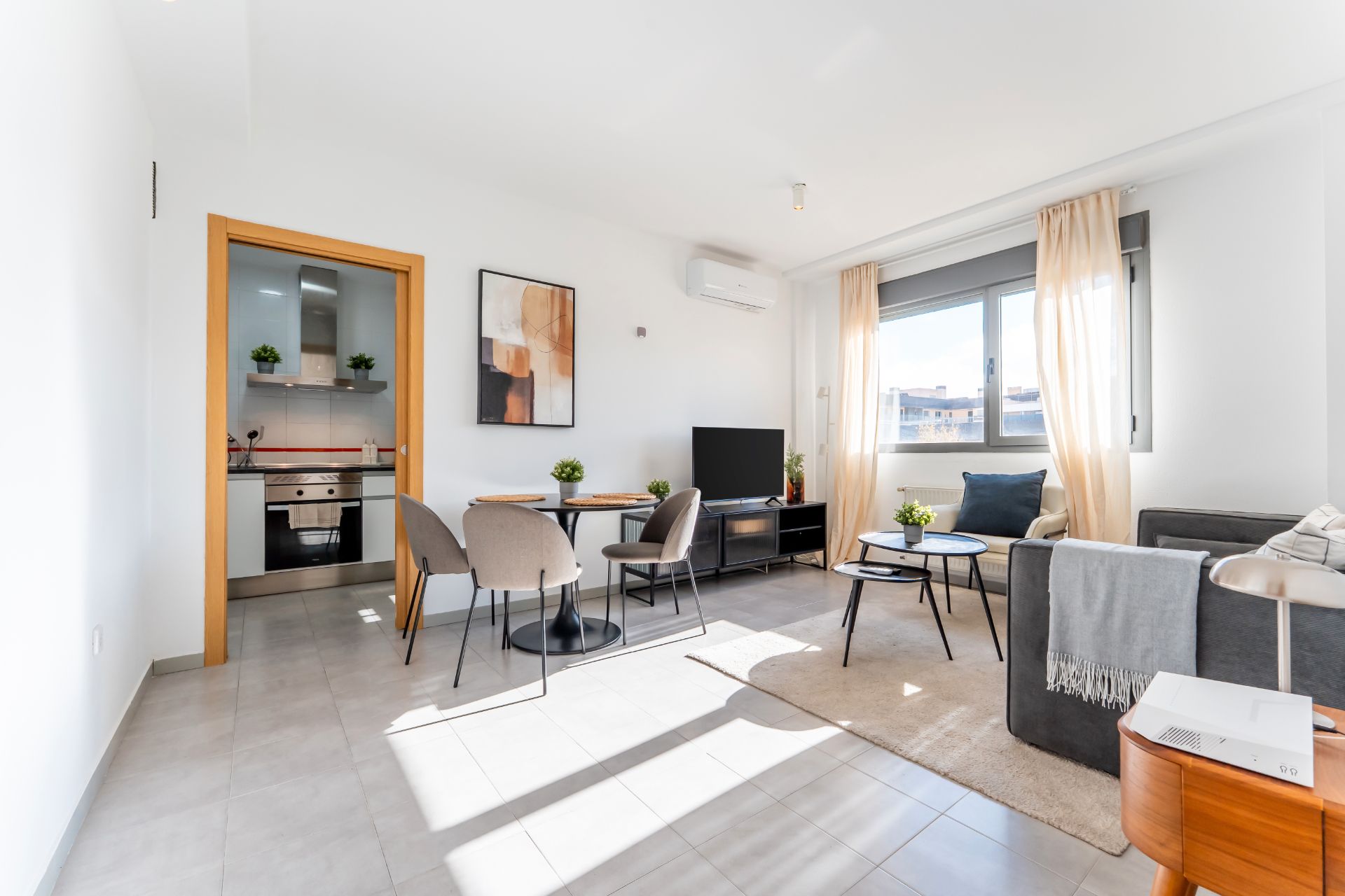 Sala d'estar de Pis de lloguer en Móstoles amb Aire condicionat, Calefacció i Traster