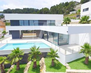 Vista exterior de Casa o xalet en venda en Jávea / Xàbia amb Aire condicionat, Terrassa i Piscina