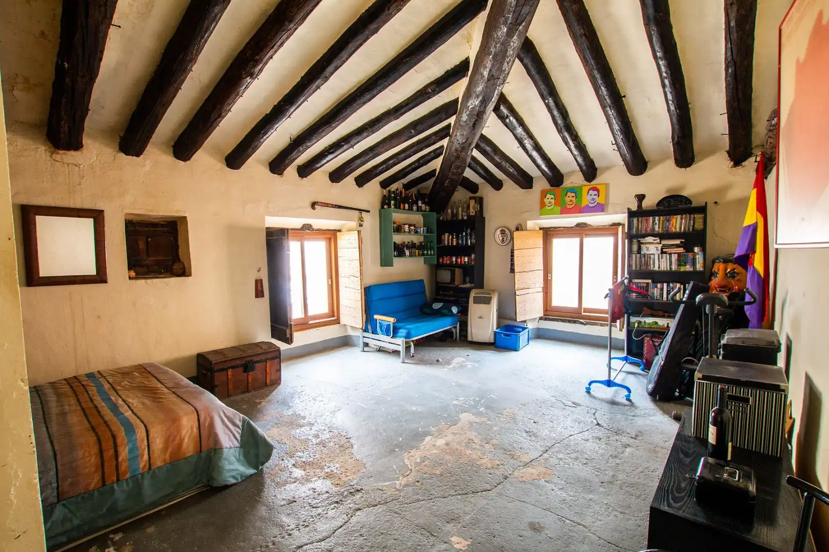 Dormitori de Casa o xalet en venda en Caspe amb Jardí privat