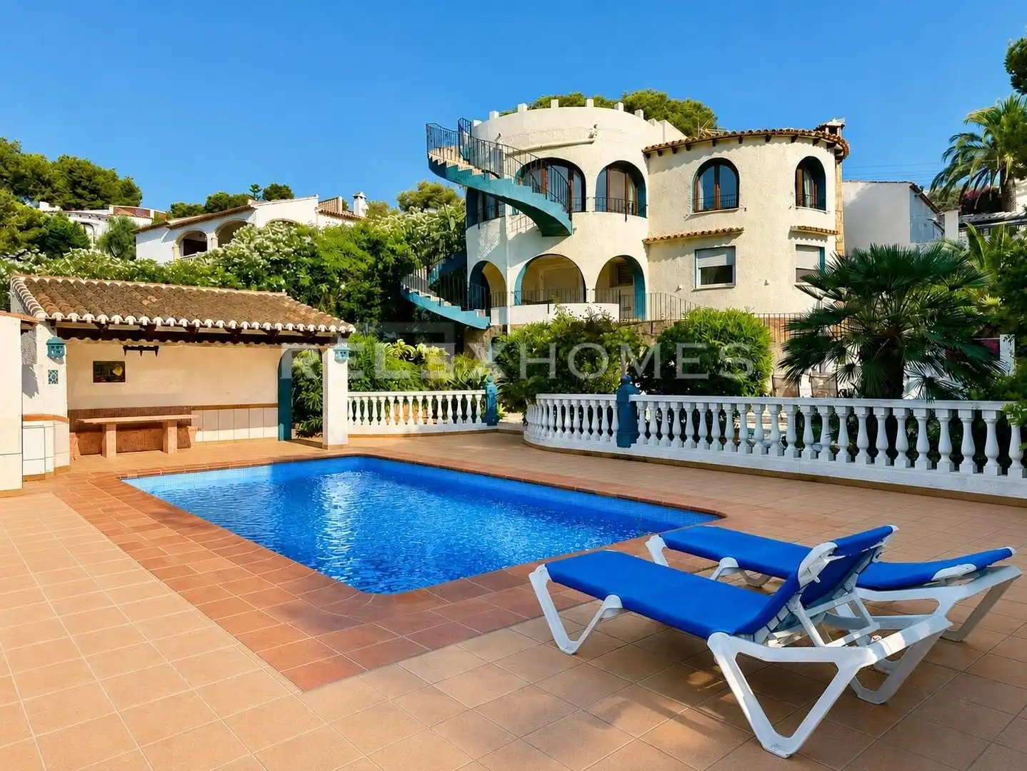 Vista exterior de Casa o xalet en venda en Jávea / Xàbia