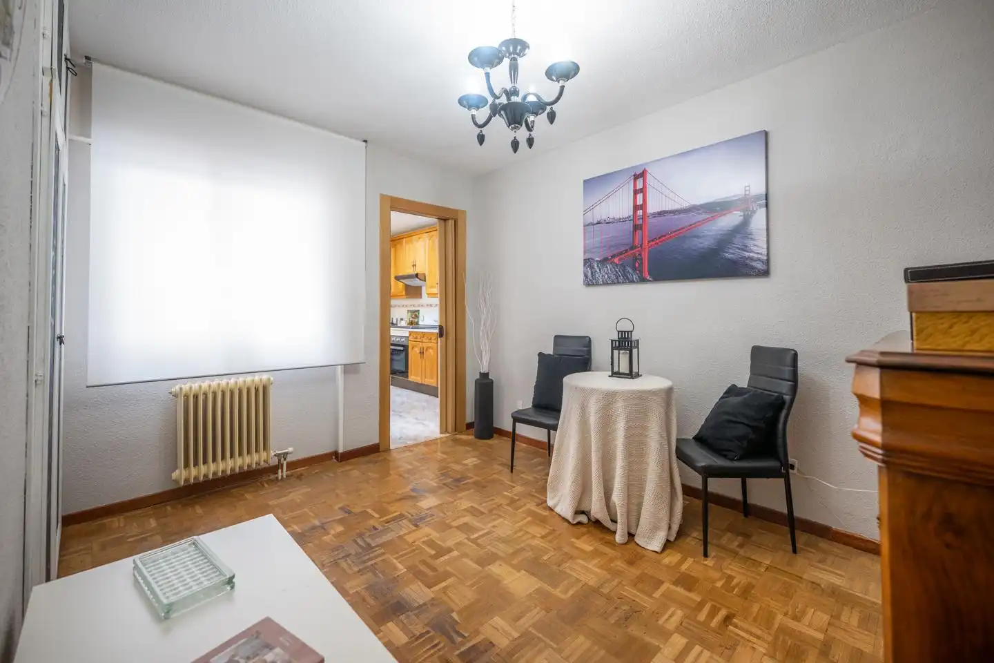 Sala d'estar de Pis en venda en Ávila amb Calefacció, Parquet i Traster