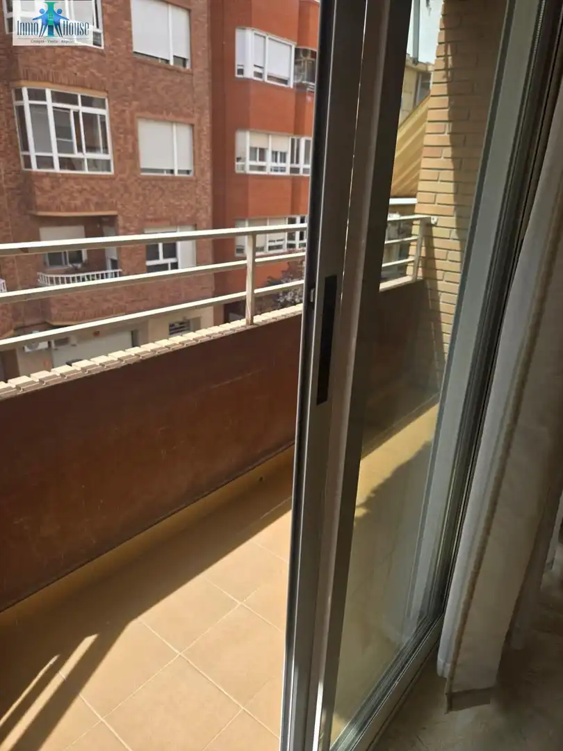 Balcony of Flat for sale in Albacete  with Heating, Terrace and Storage room