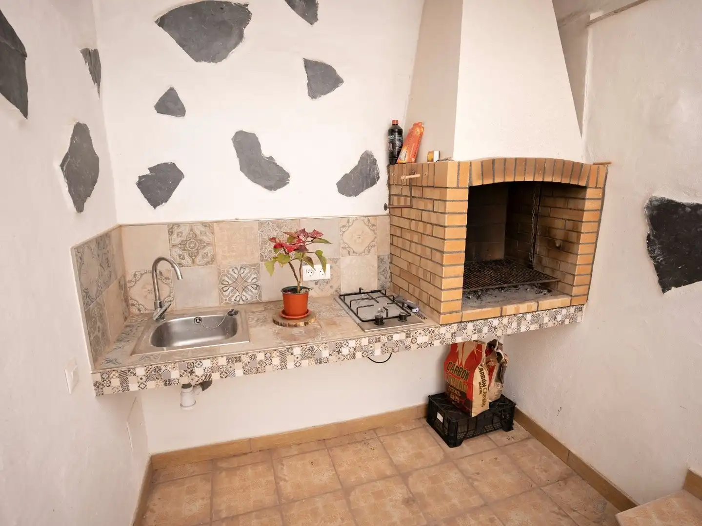 Kitchen of Houses for sale in Güímar  with Storage room, Furnished and Balcony
