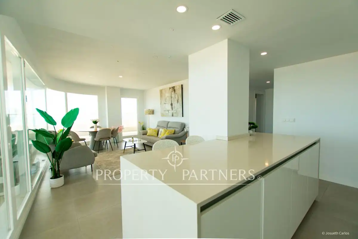 Cocina de Ático en venta en Canet d'En Berenguer con Aire acondicionado, Calefacción y Jardín privado