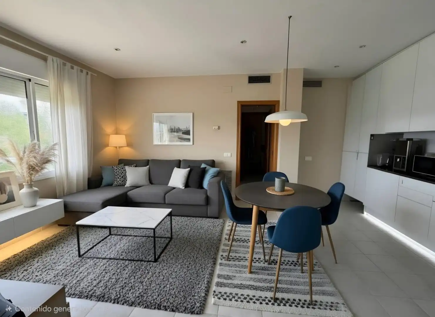 Sala d'estar de Àtic en venda en Castelldefels amb Aire condicionat, Calefacció i Jardí privat