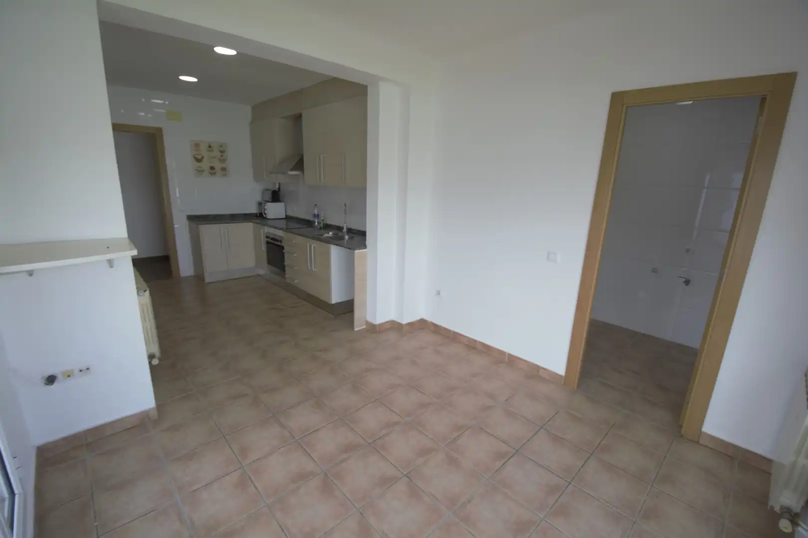 Cocina de Dúplex de alquiler en Manresa con Aire acondicionado, Calefacción y Parquet