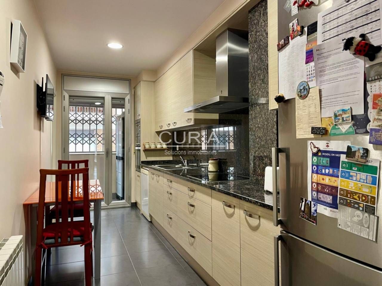 Kitchen of Flat for sale in Torres de Segre  with Heating, Parquet flooring and Terrace
