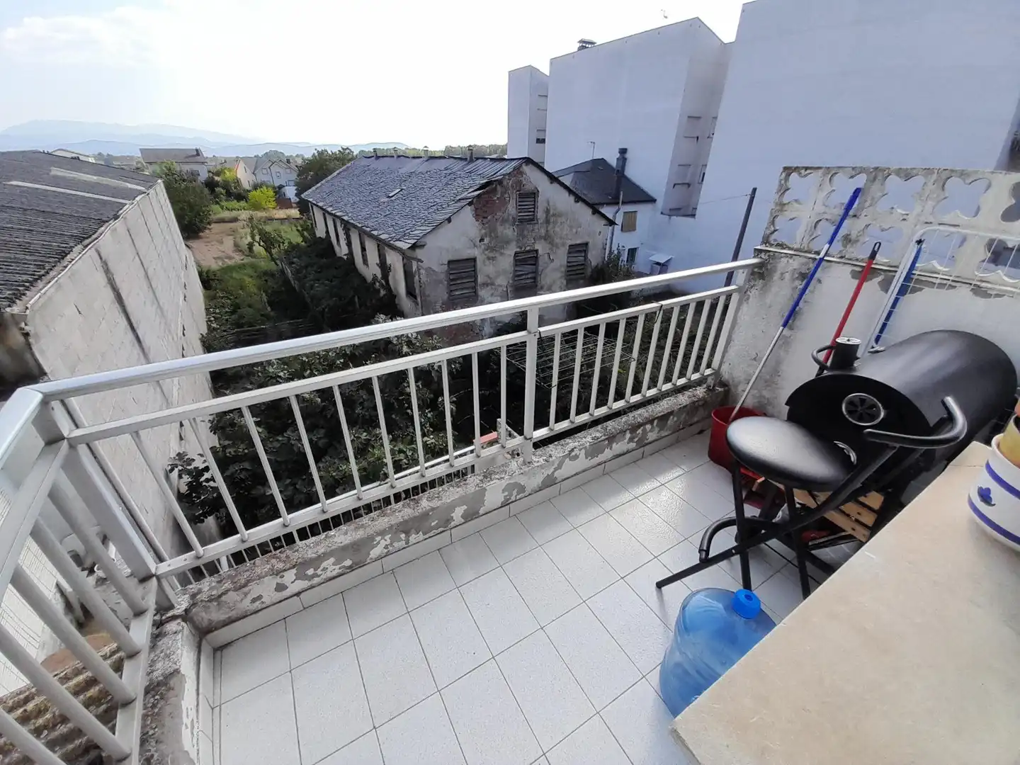 Balcony of Flat for sale in Cacabelos  with Heating, Private garden and Terrace