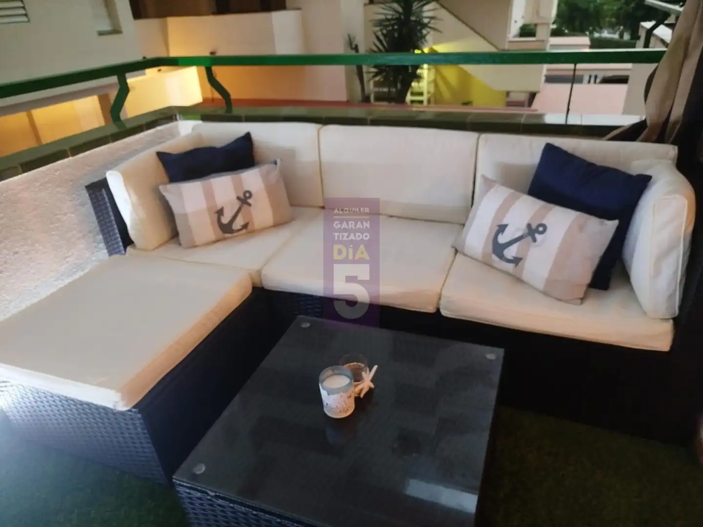Terraza de Piso de alquiler en Cunit con Aire acondicionado, Parquet y Terraza