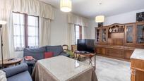 Living room of Flat for sale in  Granada Capital  with Terrace and Balcony