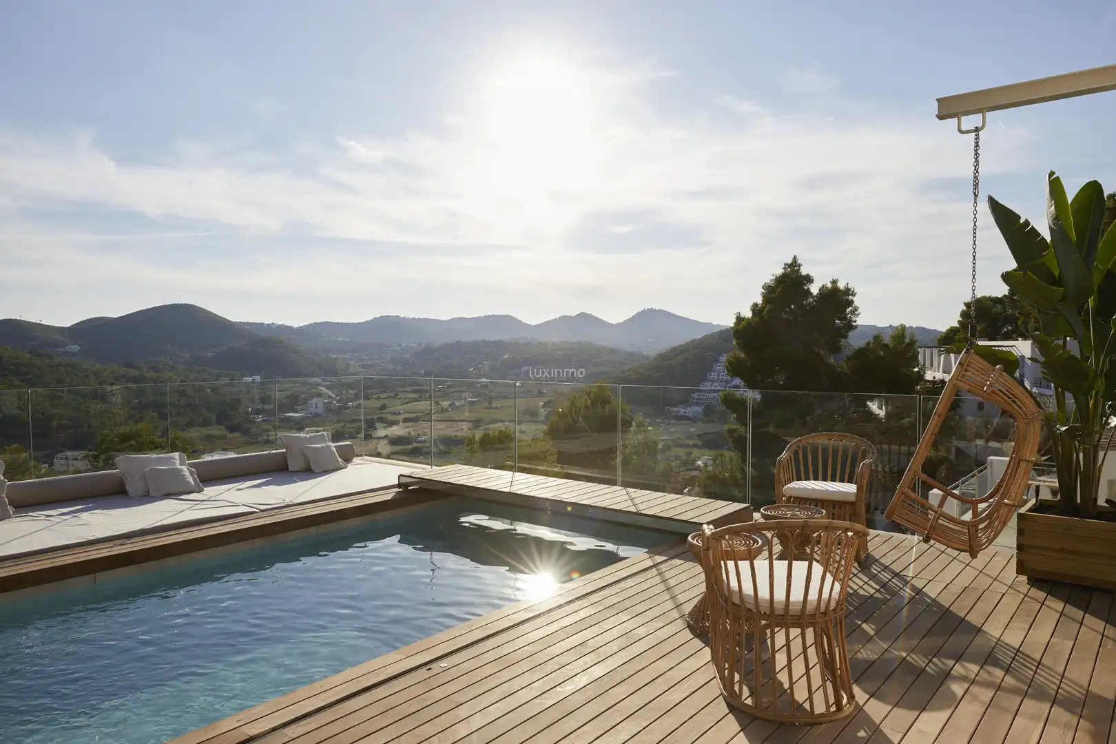 Terrassa de Casa o xalet en venda en Santa Eulària des Riu amb Aire condicionat, Calefacció i Terrassa