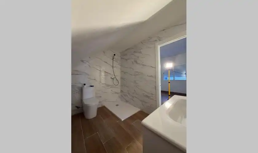 Badezimmer von Wohnung zum Verkauf in Mojácar mit Klimaanlage, Heizung und Terrasse