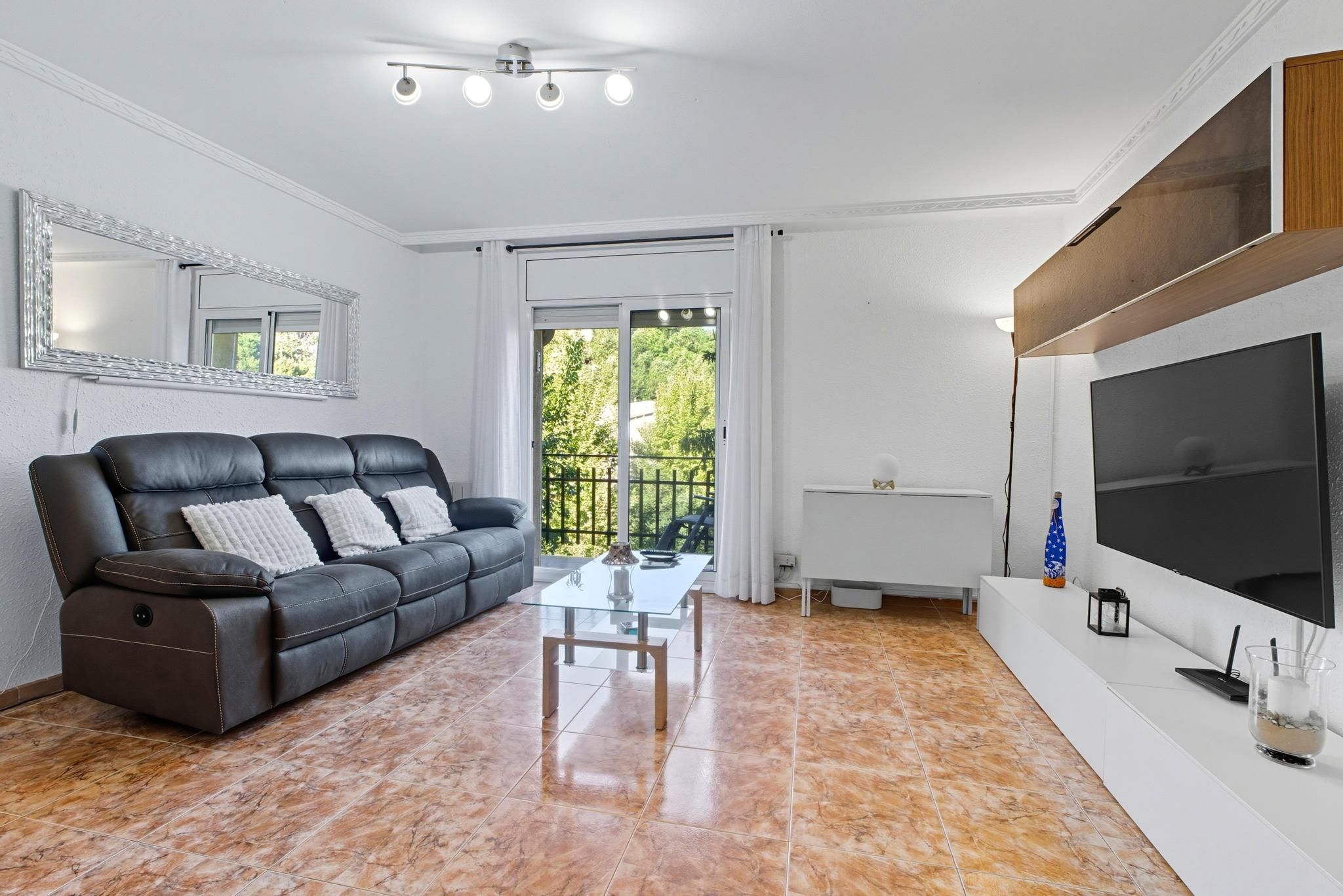 Sala d'estar de Apartament en venda en Arbúcies
